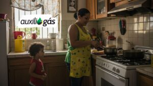 Auxílio gás garantir benefício